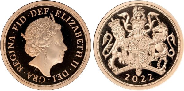 Queen Elizabeth II Platinum Jubilee Half Sovereign 2022 - Image 2