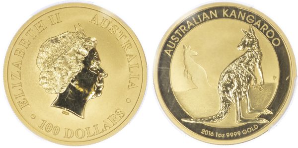 1oz Australian Nugget/Kangaroo - mixed dates - Image 2