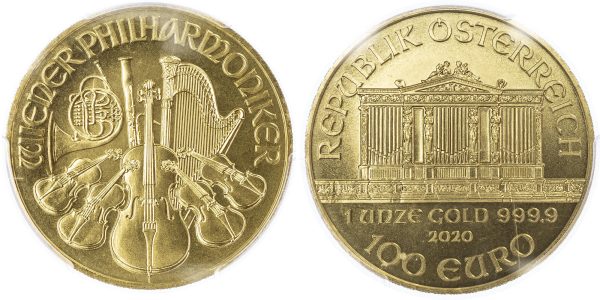 1oz Austrian Philharmonic - mixed dates - Image 2