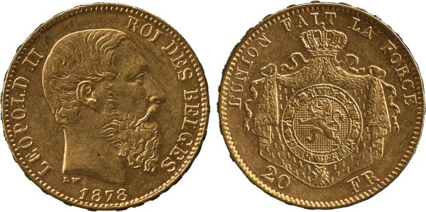 Belgian 20 Francs - Image 2