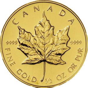Half ounce Canadian Maple - 1982 onwards