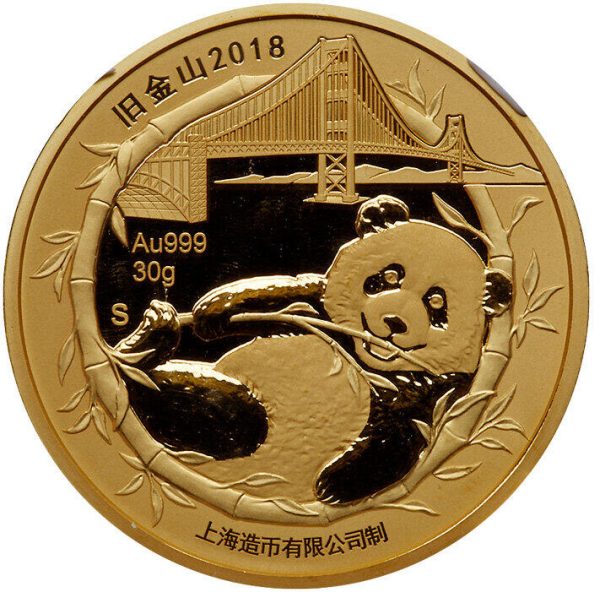 30 gram Chinese Panda 2016 onwards