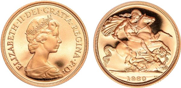 Elizabeth II Decimal Sovereign (1974-1982) - Image 2