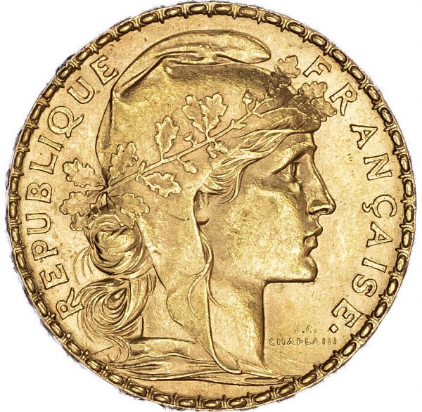 French 20 Francs - mixed dates and reigns