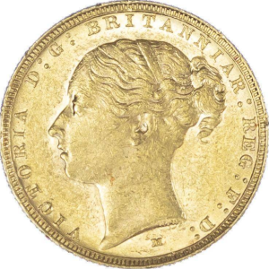 young head victoria gold bullion coin