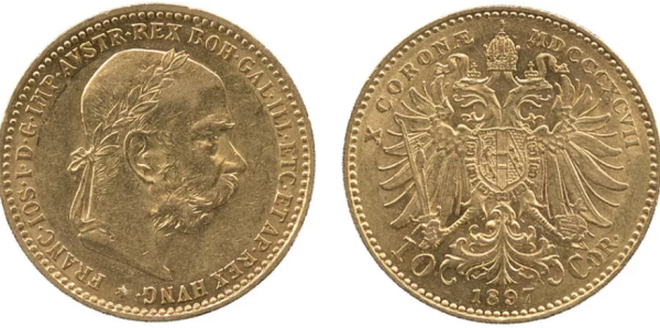 Austria 10 Corona - Image 2