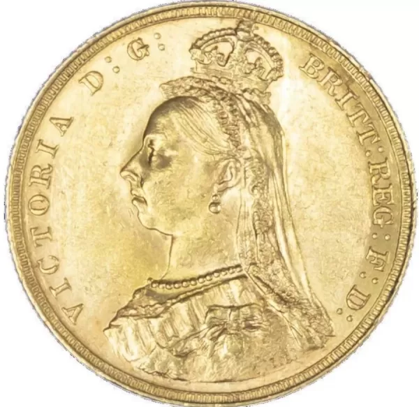 Jubilee Head Victoria Sovereign (1887-1893)