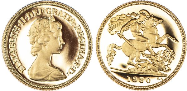 Elizabeth II Decimal Half Sovereign (1974-1982) - Image 3