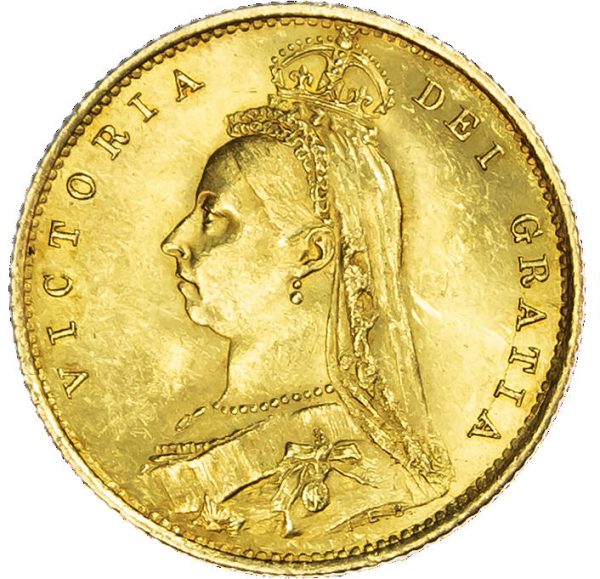 Jubilee Head Victoria Half Sovereign (1887-1893)