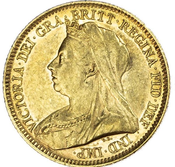 Old Head Victoria Half Sovereign (1893-1901)