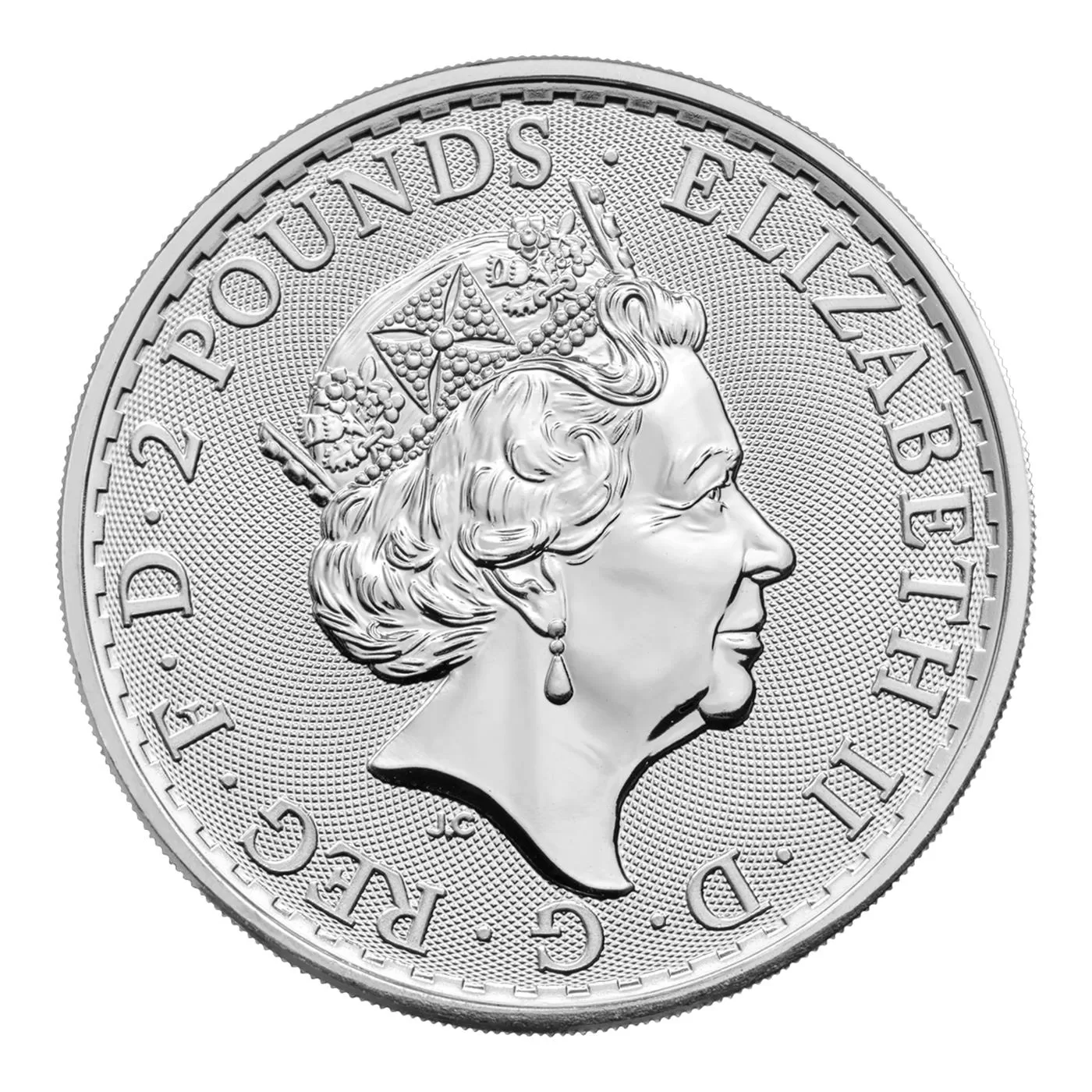 One ounce Silver Britannia Elizabeth II 2020-2022